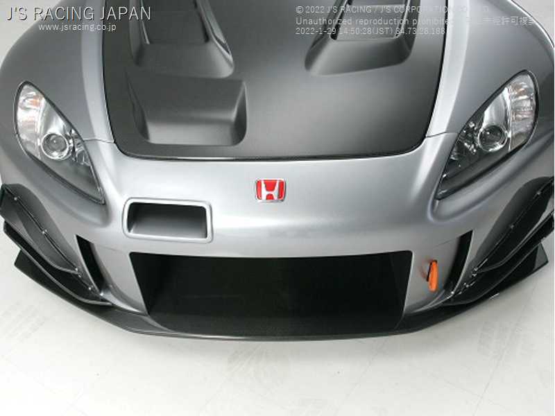 J'S RACING FRONT BUMPER TYPE-S CFRP FOR HONDA S2000 AP1 F20C JSF-S1-C