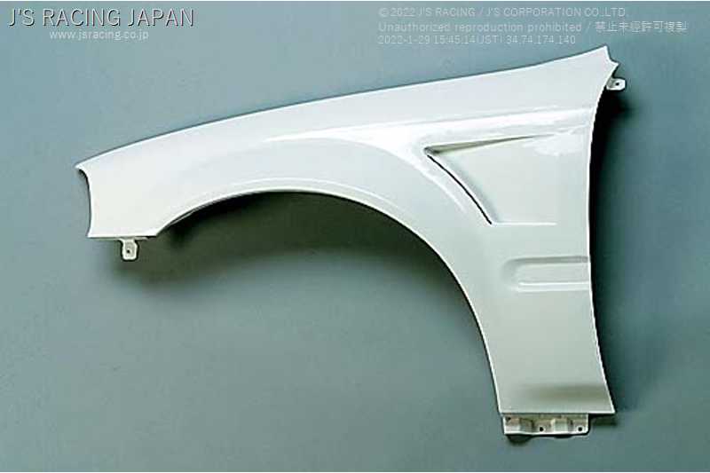 J'S RACING FRONT WIDE FENDER FOR HONDA CIVIC EK4 B16A JSWF-H4-K