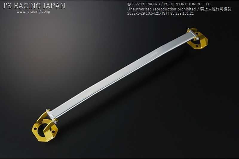 J'S RACING FRONT ALUMINUM STRUT TOWER BAR FOR HONDA CIVIC EK4 B16A TB-H4-F