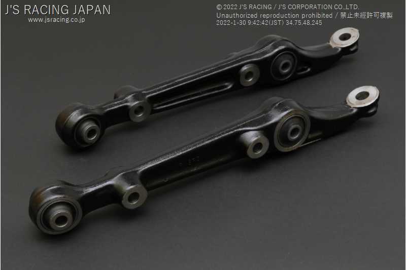 J'S RACING REINFORCED FRONT LOWER ARM FOR HONDA INTEGRA DC2 B18C RFLA-T2
