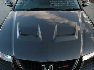 J'S RACING AERO BONNET TYPE-V FULL CARBON FOR HONDA ACCORD CL7 K20A ABV-E2-CC