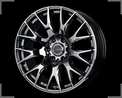 RAYS HOMURA 2x9G 20x9J +18 6x139.7 Black Chrome Coating/Lim Edge DMC x1