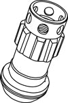 KYO-EI PARTS (1PC) LOCK M12xP1.5 YLI1KU