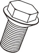 KYO-EI PARTS (1) PARTS (1PCS) BOLT FOR 11MM Z1135