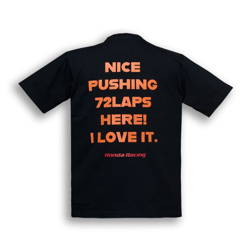 HONDA RACING 2021 NETHERLANDS VICTORY COMMEMORATIVE T-SHIRT L ZBE03FH222A02