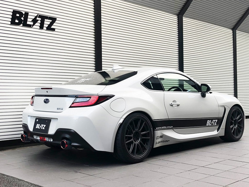 BLITZ NUR-SPEC CUSTOM EDITION STYLED EXHAUST CARBON For TOYOTA 86 
