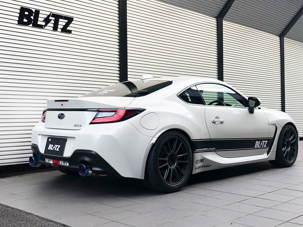 （GR86/BRZ専用） NUR SPEC CUSTOM EDITION（CR） BLITZ NUR-SPEC CUSTOM EDITION EXHAUST SYSTEM VSR FOR TOYOTA GR86