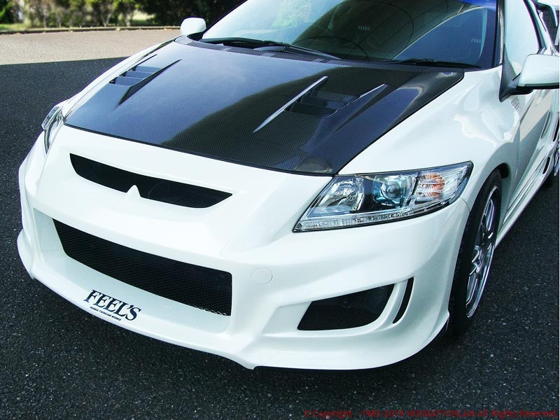 FEEL'S HONDA TWINCAM LIGHTWEIGHT BONNET (WITH AIR DUCT) FRP FOR HONDA CR-Z ZF1 Feels-00546