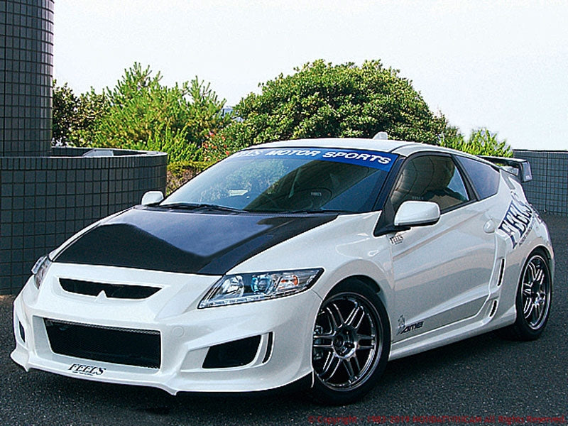 FEEL'S HONDA TWINCAM LIGHTWEIGHT BONNET (NORMAL SHAPE) TWILL WEAVE CARBON FOR HONDA CR-Z ZF1 Feels-00542