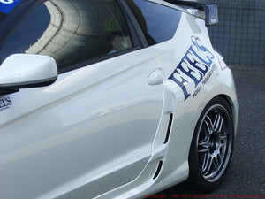 FEEL'S HONDA TWINCAM REAR WIDE FENDER FRP FOR HONDA CR-Z ZF2 Feels-00561