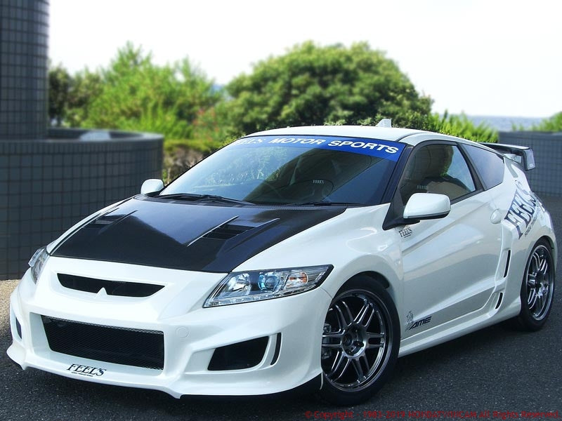 FEEL'S HONDA TWINCAM SPORTS FRONT BUMPER ALPHA FOR HONDA CR-Z ZF1 Feels-00556