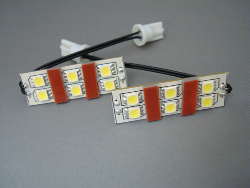 CAR MAKE T&E LED LICENSE LAMP TOYOTA CAR [A LINE A I U E O] ALTEZZA SXE10 SERIES FOR  CARMAKETE-02512