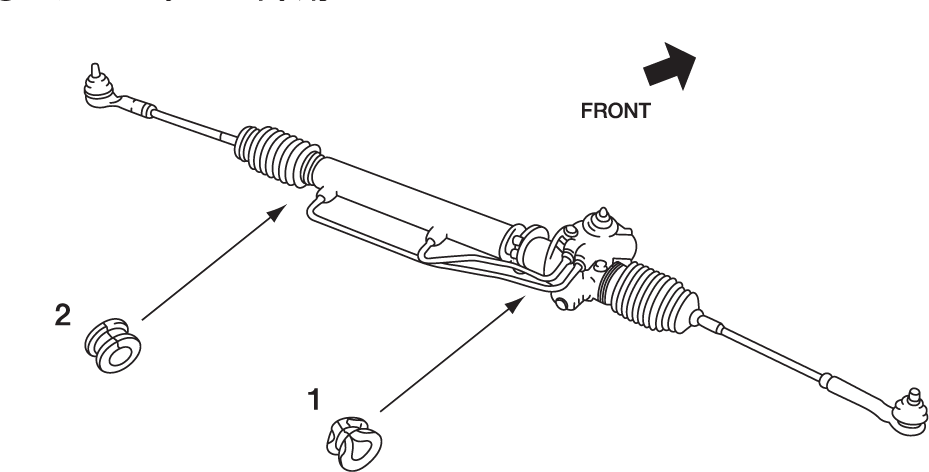 NISMO Reinforced Steering Gear Mount Bush  For Silvia180SX (R)S13 (R)PS13 All Models 54444-RS520