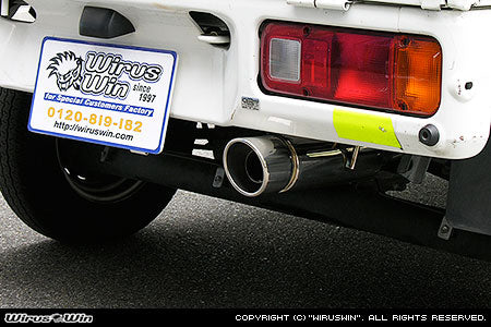 WIRUS WIN COMPACT MUFFLER POPPER TYPE FOR HONDA ACTY GBD-HA6 GBD