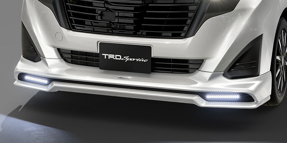 TRD FRONT SPOILER (W LED) PEARL WHITE (W24)  For RUMI 9##  MS341-B1008-A0