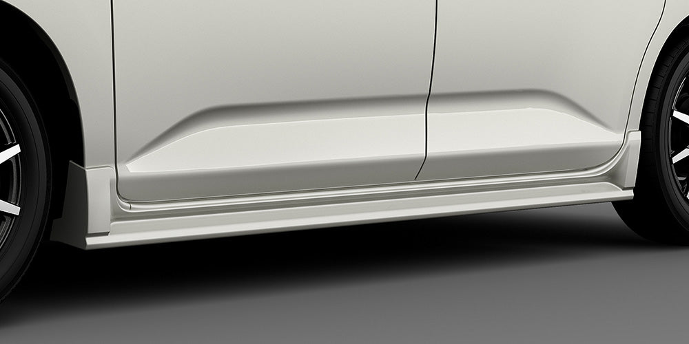TRD SIDE SKIRTS PEARL WHITE (W24)  For RUMI 9##  MS344-B1001-A0