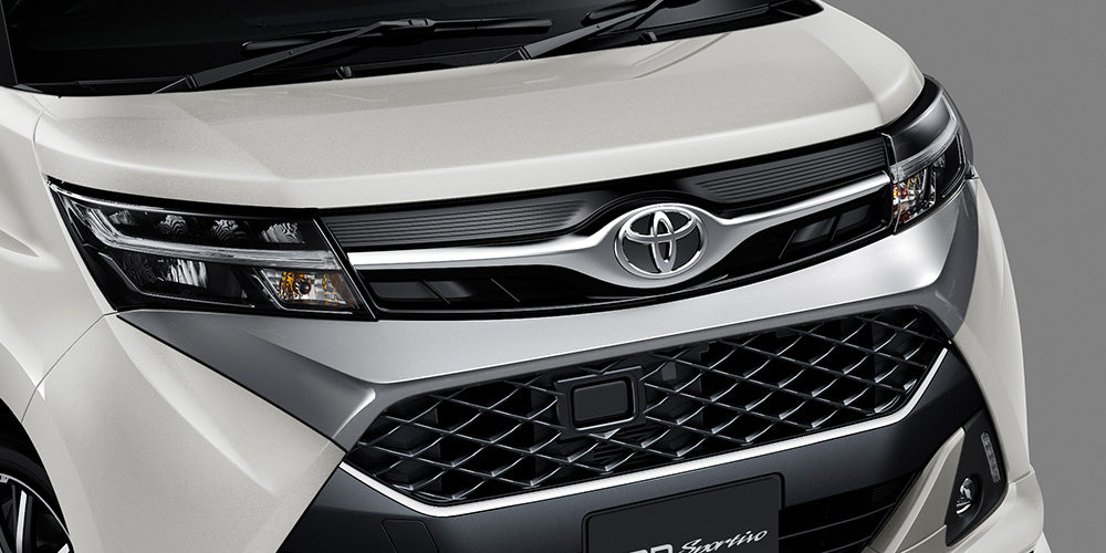 TRD FRONT BUMPER GARNISH SILVER  For TANK 9##  MS312-B1004