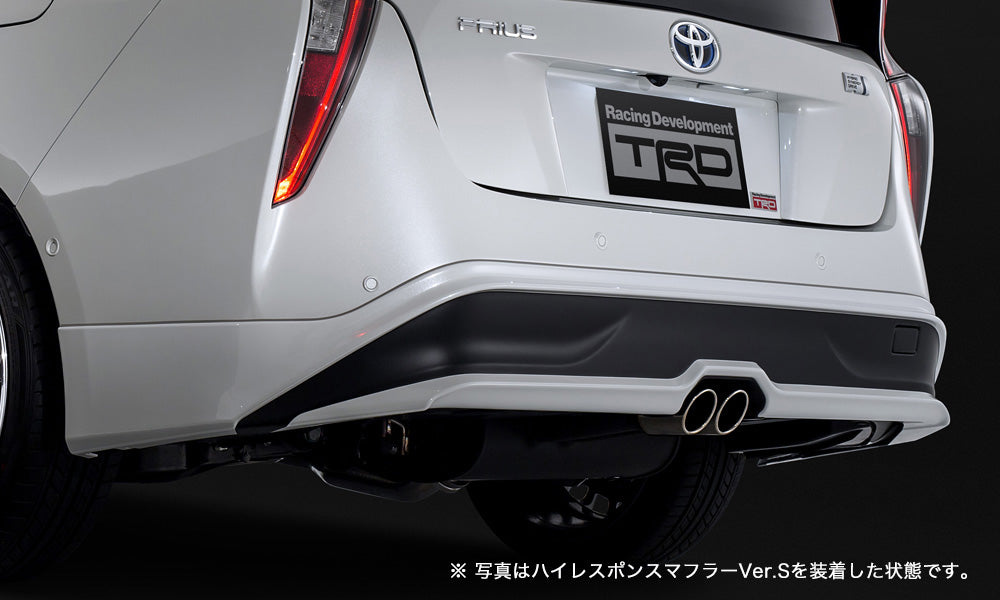 TRD REAR BUMPER SPOILER ATTITUDE BLACK MICA (218)  For TOYOTA PRIUS 5#  MS313-47008-C0