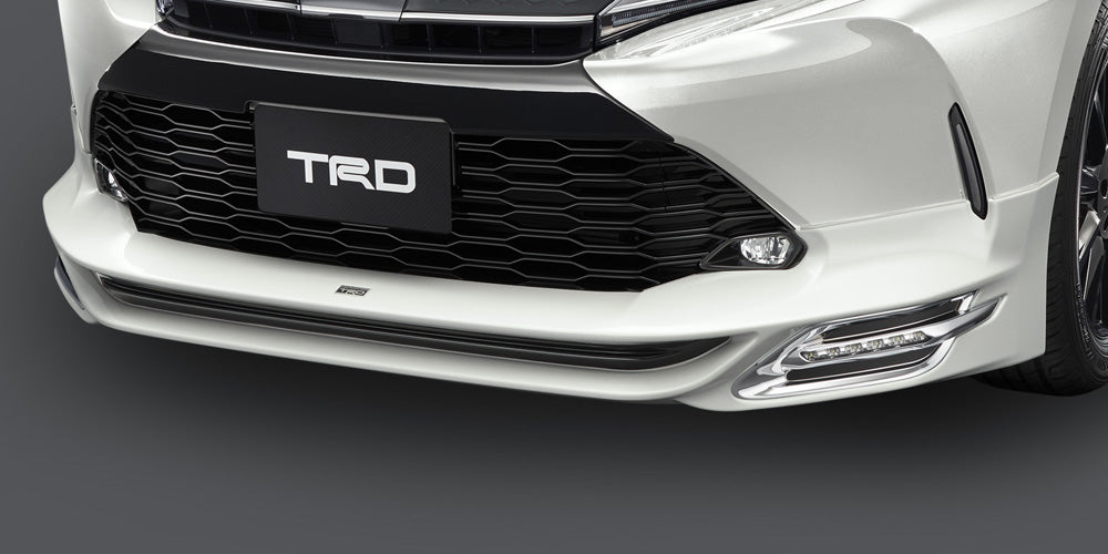 TRD FRONT SPOILER VER.1 (W LED) BLACK PEARL (220)  For HARRIER 6#  MS341-48008-C1