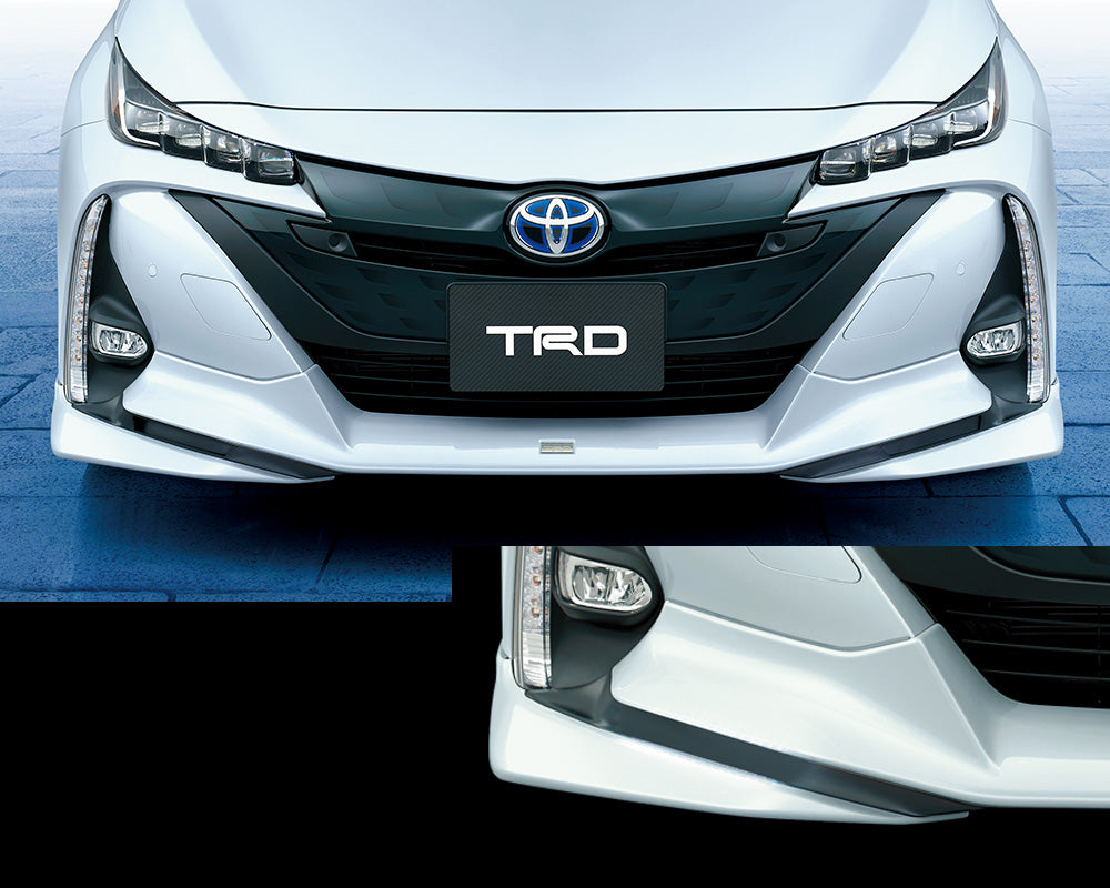 TRD FRONT SPOILER (NO LED) BLACK MICA (218)  For PRIUS PHV 5#  MS341-47017-C0