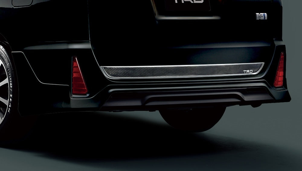 TRD REAR BUMPER SPOILER WHITE PEARL (070)  For VOXY 8# ZS ZS  MS313-28001-A0