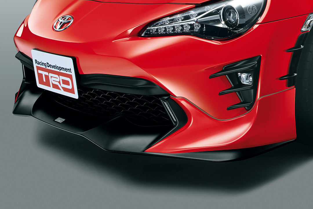 TRD Front Spoiler with LED Black (D4S) For 86 (ZN6)