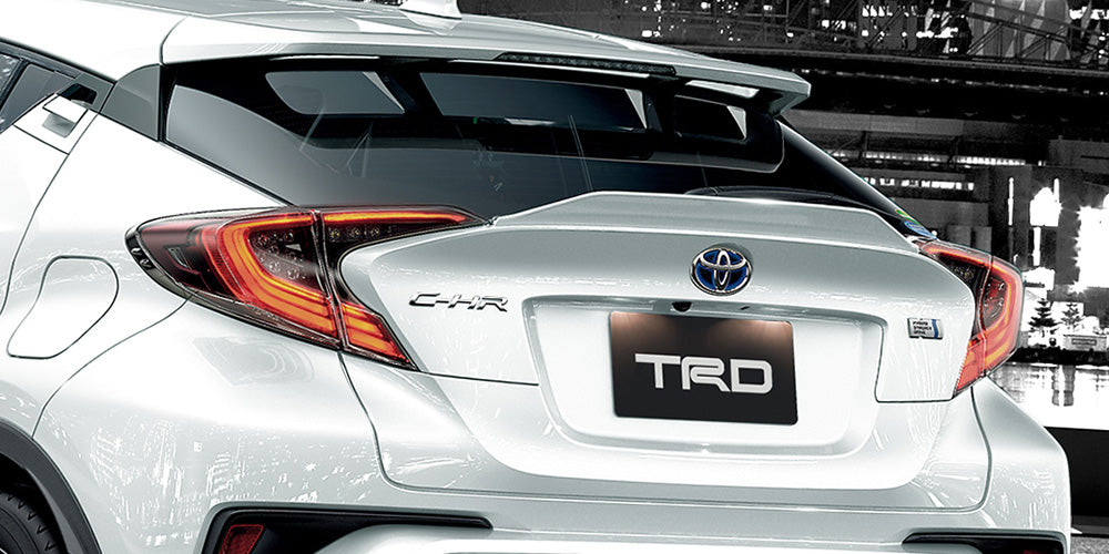 TRD REAR TRUNK SPOILER UNPAINTED  For TOYOTA C-HR 1# 5#  MS342-10002-NP