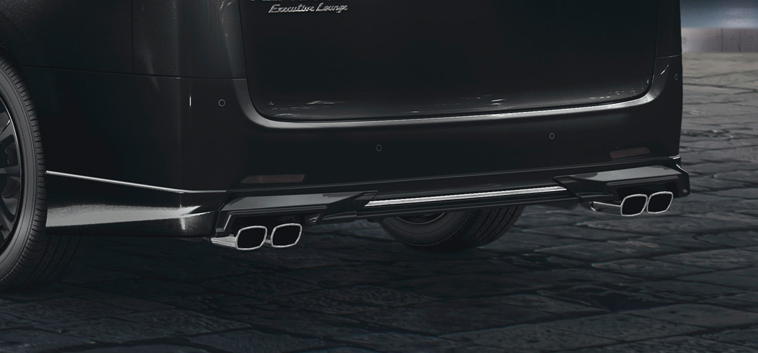 TRD HIGH RESPONSE MUFFLER  For Alphard 3# Std  MS153-58009