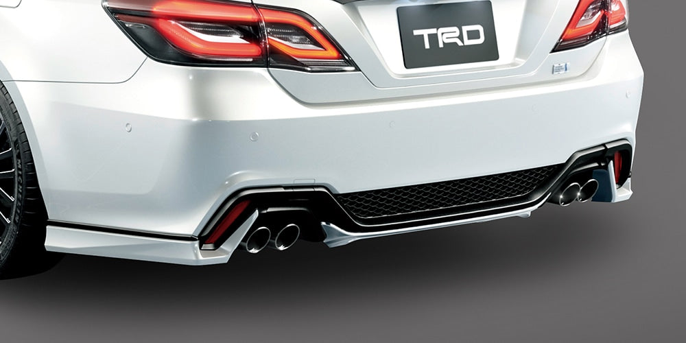 TRD REAR BUMPER SPOILER WHITE PEARL (062)  For CROWN 22# RS  MS343-30014-A0