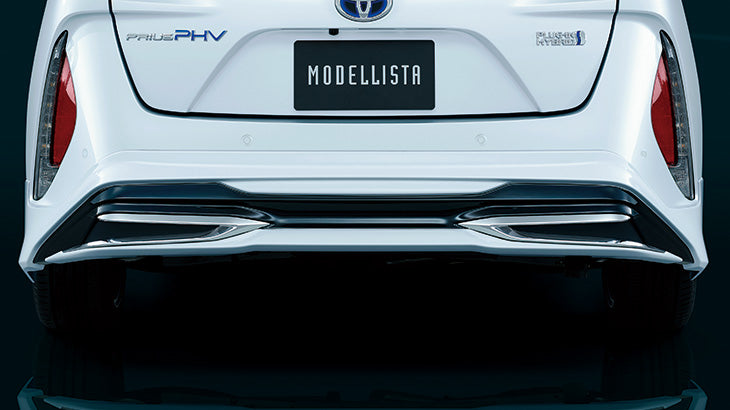 MODELLISTA REAR SKIRT UNPAINTED FOR TOYOTA PRIUS PHV 5#  D2641-51410-00
