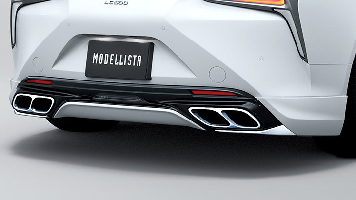 MODELLISTA REAR SKIRT WHITE FOR LEXUS LC500 MSD43-11001-A1