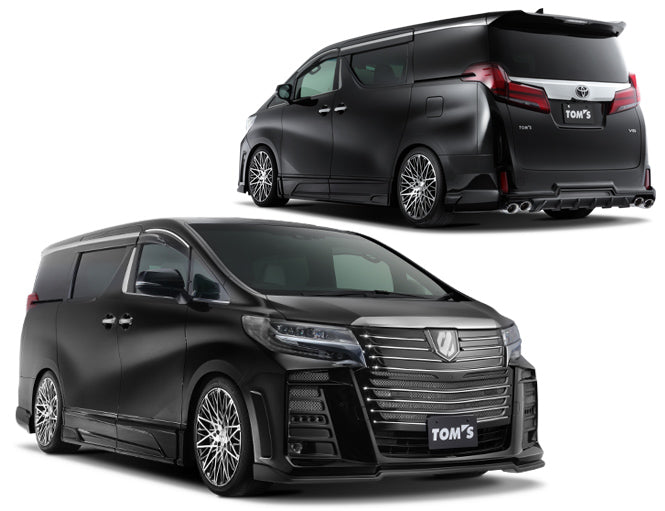 TOMS FRONT GRILLE UNPAINTED FOR  ALPHARD AGH3#AYH30 GGH3#  75081-TGH30-Z