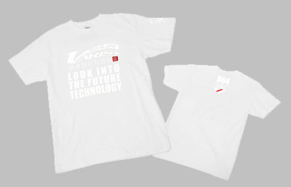 VARIS CHARCOAL T-SHIRT WHITE S FOR  VACC-017-S