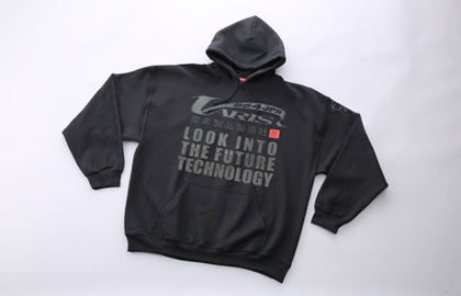 VARIS CHARCOAL-PULLOVER PARKER BLACK L FOR  VACC-049-L