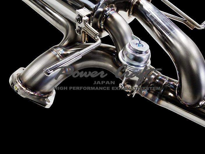 POWER CRAFT HYBRID EXHAUST MUFFLER SYSTEM FOR NISSAN GT-R R35 P-NI120102