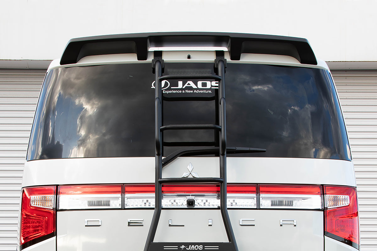 JAOS ROOF SPOILER TYPE-B PAINTED MATTE BLACK FOR MITSUBISHI DELICA D:5 2019- DIESEL B058304BMB