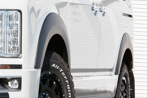 JAOS FENDER GARNISH TYPE-S PAINTED MATTE BLACK FOR MITSUBISHI DELICA D:5 2019- DIESEL B131306MB