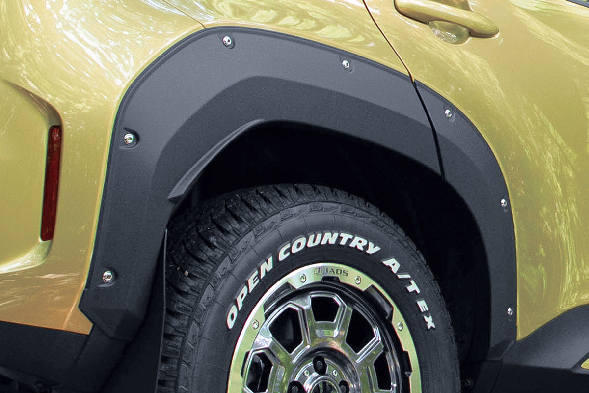 JAOS FENDER GARNISH TYPE-X UNPAINTED PRODUCT FOR TOYOTA YARIS CROSS B135180NP