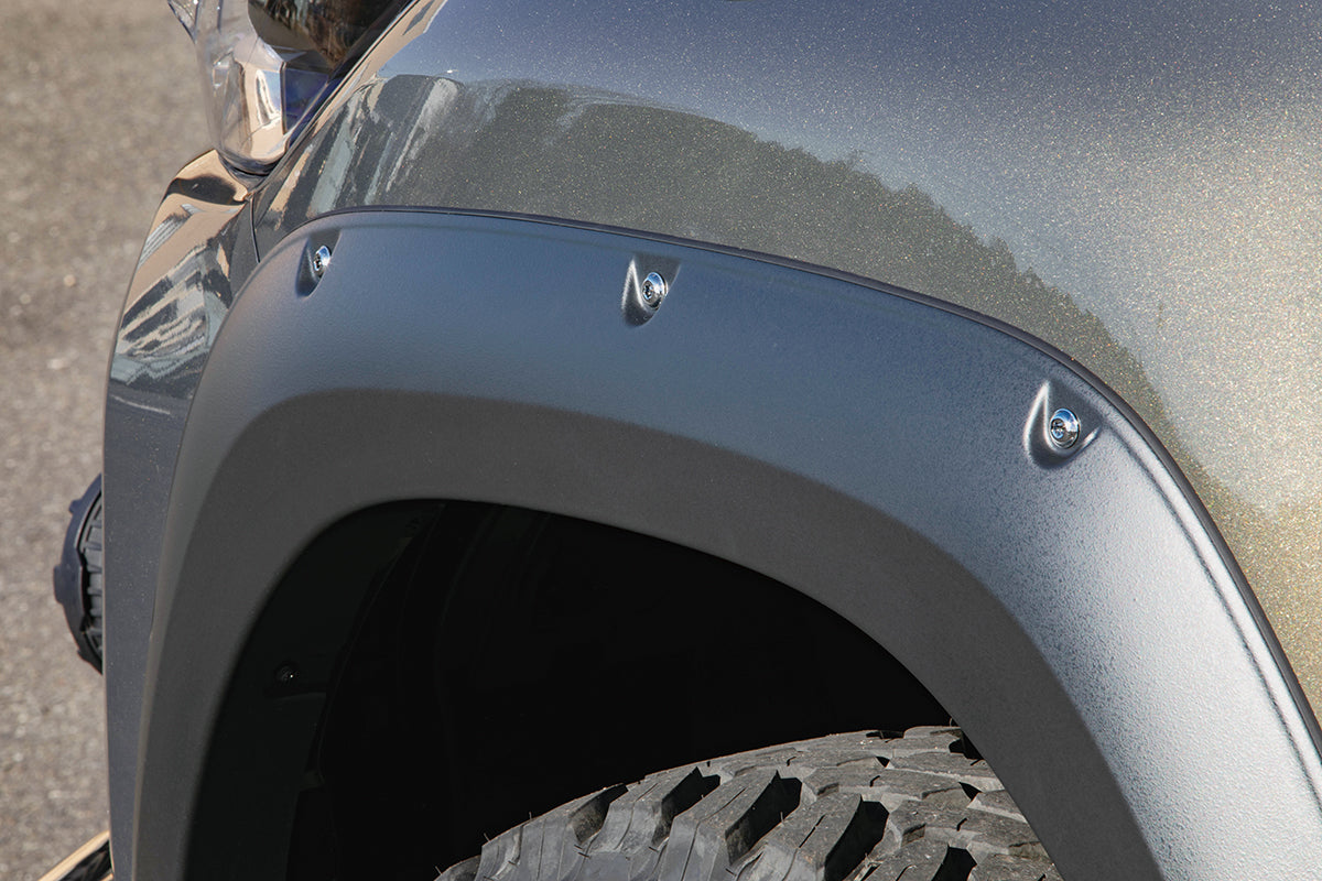 JAOS OVER FENDER TYPE-X PAINTED MATTE BLACK FOR TOYOTA HILUX SURF 125 B137098MB