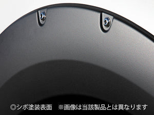 JAOS FENDER GARNISH TYPE-X PAINTED MATTE BLACK FOR TOYOTA HIACE 200 B135201MB - Black Hawk Japan