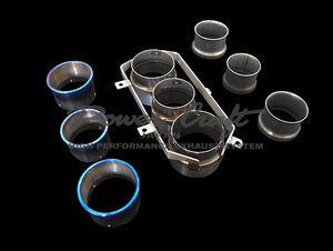 POWER CRAFT HYBRID EXHAUST MUFFLER SYSTEM FOR FERRARI 458 ITALIA P-FE450101 - Black Hawk Japan