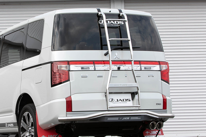 JAOS REAR LADDER II POLISHED FOR MITSUBISHI DELICA D:5 2019- DIESEL B230304BZ