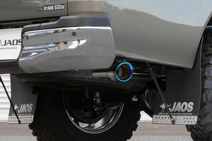 JAOS BATTLEZ MUFFLER ZS-STC TITANIUM COLOR TAIL FOR TOYOTA HILUX SURF 125 B708098TC