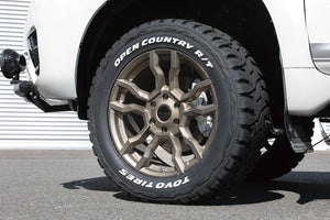 JAOS BACCHUS CM-1 120x8.5 18 6H139.7 MATT ASH BRONZE WHEEL FOR TOYOTA HILUX SURF 125 B882086MAB