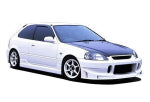 FIRST MOLDING SIDE STEP FOR HONDA CIVIC EK9 KOUKI