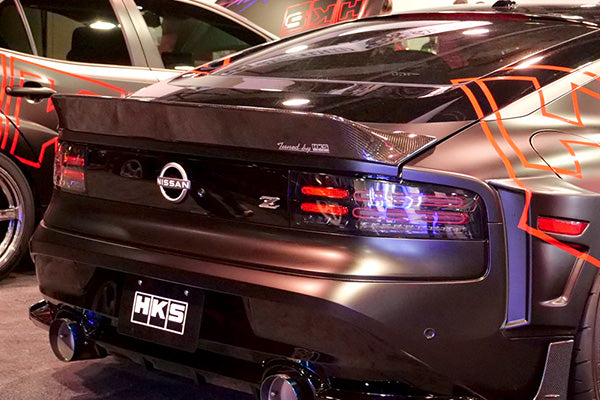 HKS DUCK TAIL SPOILER CARBON FOR NISSAN FAIRLADY Z RZ34 VR30DDTT 53004-AN003