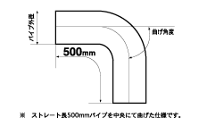 KAKIMOTO RACING STRAIGHT PIPE/BEND PIPE  MPP060310