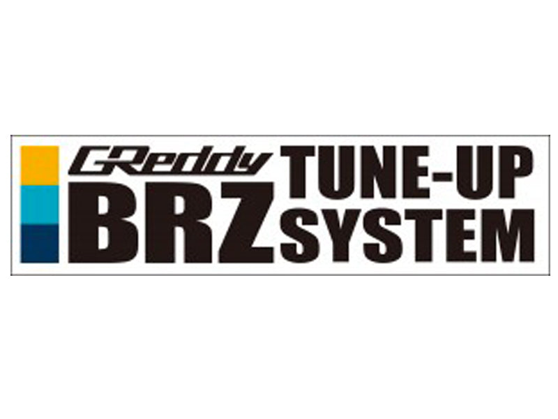 GREDDY BRZ TUNE-UP SYSTEM STICKER (EXCL CHARACTERS) FOR   18000177