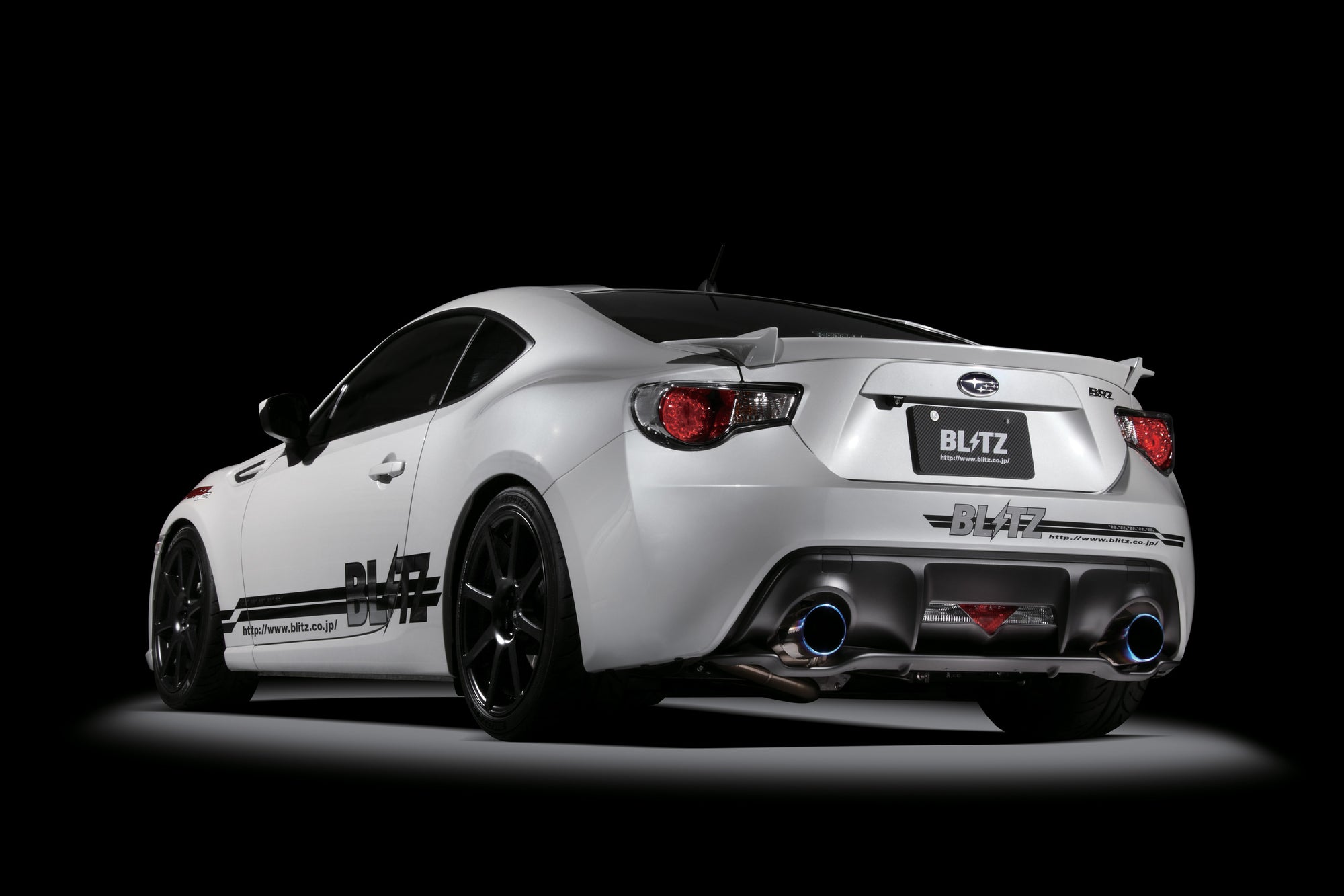BLITZ NUR-SPEC VSR EXHAUST For SUBARU BRZ ZC6 FA20 62095V - Black