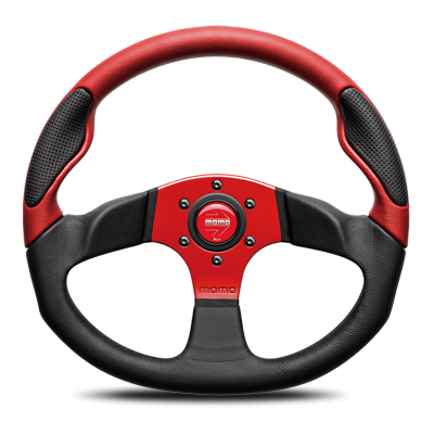 MOMO COMMANDO 2 RED STEERING WHEEL C-64 MOMO COMMANDO 2 RED STEERING WHEEL C-64